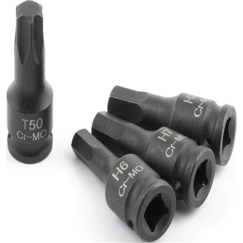 2021 Newest Chromium Molybdenum Steel Screwdriver Sleeve 1/4 Inch 6.3mm Allen Wrench One-piece Bit