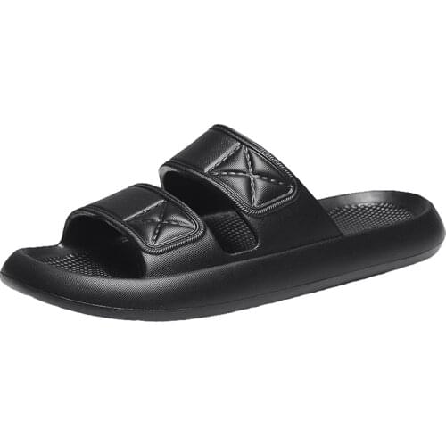 2021 Summer New Style Home Slippers for Outdoor Wear All-match Mens Comfortable Mens Outdoor Thick-soled Fashion Mens Sandals