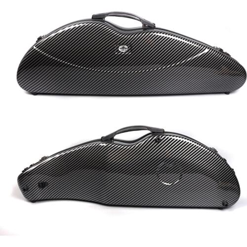 New style 4/4 violin case full size composite carbon fiber Two code lock 1.9kg