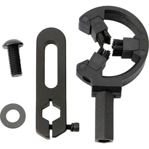 Hunting Shooting Compound Archery Bow Arrow Rest Whisker Brush Biscuit L/R Hand Black Aluminium Alloy Hunting Arrow Hunting Tool