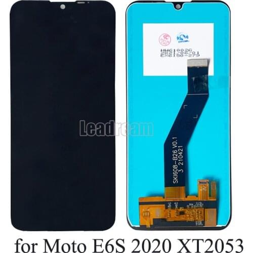 5Pcs Original LCD For Motorola Moto E6s E6 Play E6 Plus PAGA0004 LCD Display Touch Screen Sensor Digiziter Assembly