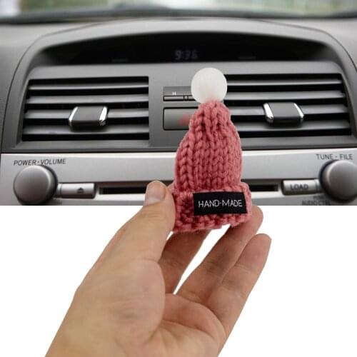 Car Air Freshener Car Shape Handmade Hat Shape Clip Air Conditioning Exhaust Perfume Original Fragrance Auto Parts