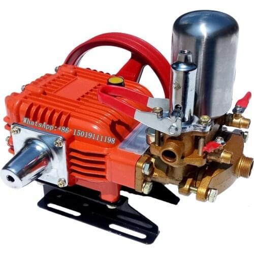 Three cylinder plunger pump,pesticide machine spray pump,High pressure self priming pump,portable car washing machine