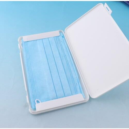 Hot Storage Box Environmental Protection Transparent Travel Carry Home Office Dustproof Antifouling Buckle Design Convenient