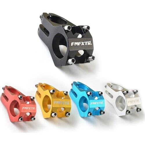 31.8mm Adjustable Bicycle Stem Mountain Road Bike Stem for Extension Short Riser Fixed Handlebar Cycling Bicycle Wheel Steering