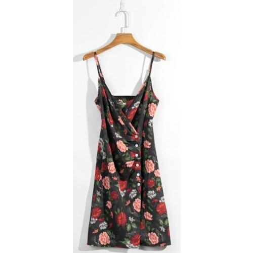 Летние платья на пуговицах RZIV China At AliExpress