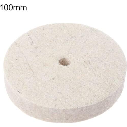 Drill Grinding Wheel Buffing Wheel Felt Wool Polishing Pad Abrasive Disc For Bench Grinder Rotary Tool 83XA