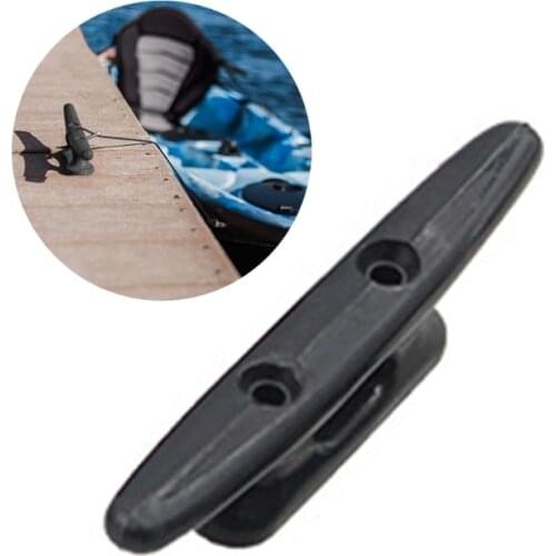 Mooring Cleat 3/4/5//6/8/10 Inch Marine Sailing Boat Dock Low Flat Cleat Open Base Cleat Marine Dock Yache Boat Hardware
