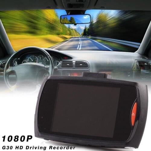 G30 HD Driving Recorder Dash Cam Night Vision Wide Angle 2.3 inch 1080P Recorder Parking Dashboard Camera