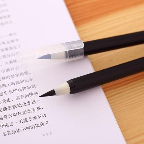 1pc Soft Brush Pen Marker Pens for Calligraphy Practice School Student Stationery Supplies Art Drawing Brush