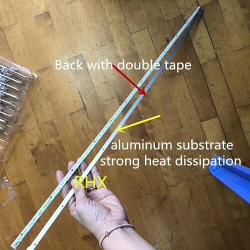 10 PCS/Lot 100% new good quality 64LEDs 721MM LED backlight strip V580H1-LE6-TREM2 for LED58K280J V580HJ1-LE6