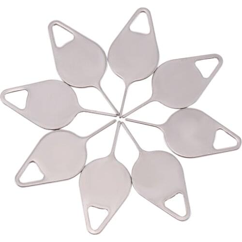 10Pcs Slim Sim Card Tray Pin Eject Removal Tool Needle Opener Ejector For Most Smartphone For Samsung Galaxy Xiaomi iPhone