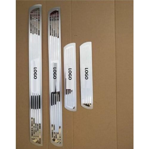 Car accessories Stainless Steel Side Door Scuff Plate Door Sill Trim Fit For Ford Kuga 2012 2013 2014 2015 2016