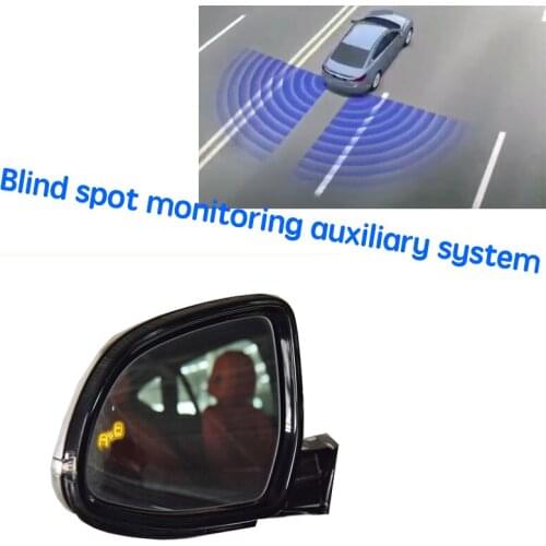 Car BSD BSM BSA Blind Area Spot Warning Drive Mirror Rear Radar Detection System For BMW X6 F16 2015~2019