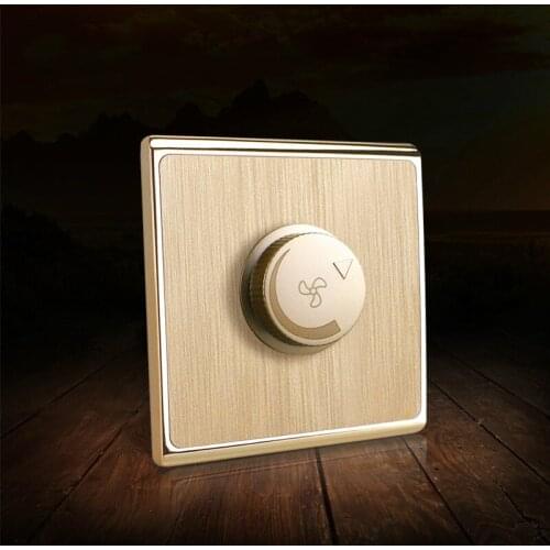 Home Fan Wall Swich 220V Variable Speed Blower Controller Fan Knob Regulating Speed Control Switch