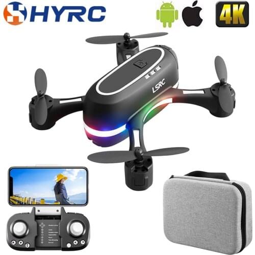 MINI RC Drone UAV with 4K HD Professional Dual Camera Wifi FPV Aerial Photography Remote Control Quadcopter Aircraft Gift JIMITU