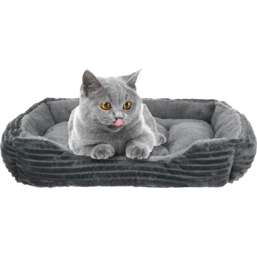 Pet Plus Size Fashion Cat Beds Warm Soft Fleece Bed Sofa For Small Large Cats Kennel Pet Kitten Dog House Products#2