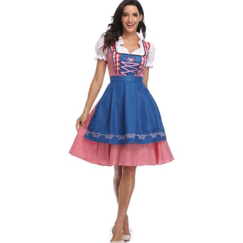 German Oktoberfest Clothing Ethnic Style Dress Beer Service Banquet Event Maid Sexy Suit