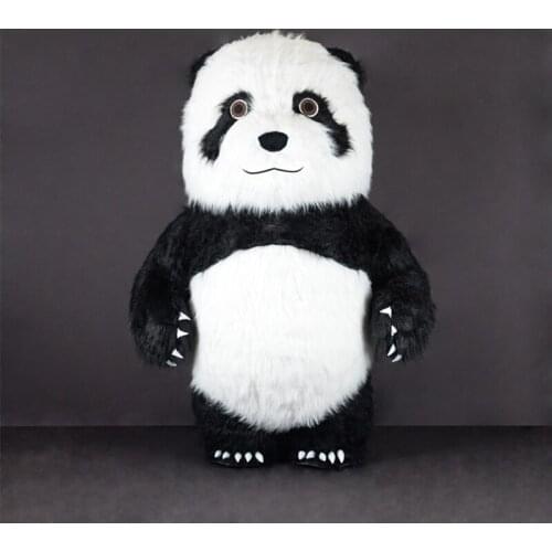 New Style Inflatable Costume Inflatable Panda for Advertising 2M 2.6M 3M Tall Customize For Adult Suitable For 1.7- 2m Adult