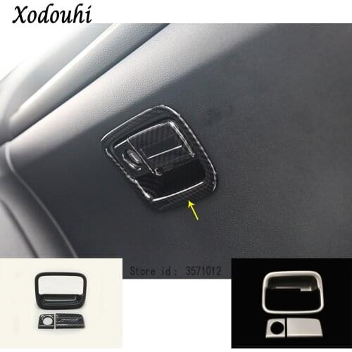 Car Cover Detector Hand Box Co-pilot Glove Box Front Trim Lamp Trim Panel Armrest 3pcs For Honda CRV CR-V 2017 2018 2019 2020