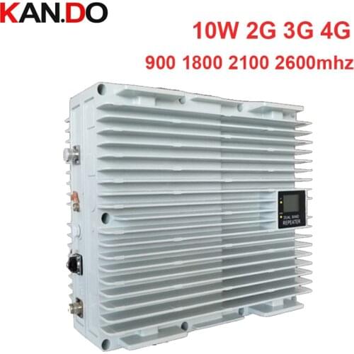 10w big power tunnel use signal repeater mountain area farm/forest use signal booster GSM900mhz repeater 2g 3g 4g industrial use