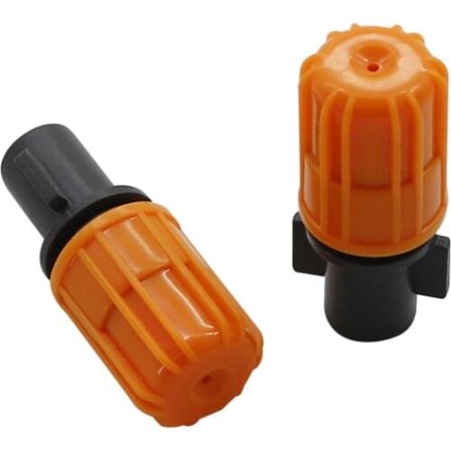 6mm Fog Sprayer Greenhouse Cooling Humidify Mist Nozzles Garden Irrigation System Atomization Nozzles Sprinklers Irrigation 40Pc