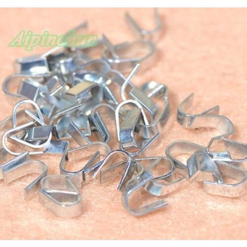 Aipinchun 6pcs U Shape Buckle Clip Diy Parts Accessories for Earphone Cable Cord