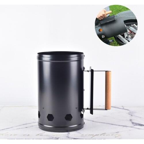 Barbecue Grill Outdoor Barbecue Tools Point Charcoal Ignition Barrels Carbon Stove Ignition for Outdoor BBQ Tools Safe Picnic