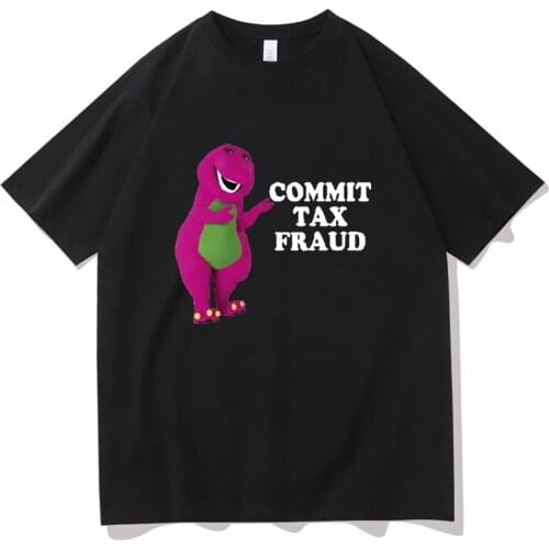 Clothes Commit Tax Fraud Short Sleeve Men Graphic Tshirt- Rugged Outdoor Collection Men Women Print Novelty T Shirt Cotton Tops
