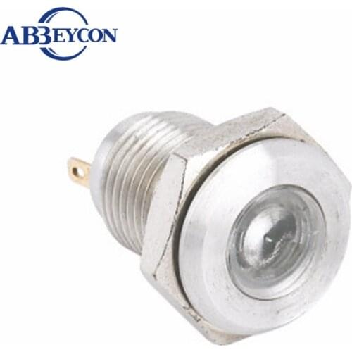 IN103 many colors12mm 24V waterproof IP67 pilot lamp