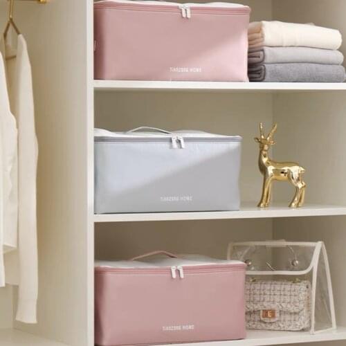 Foldable Storage Bags Clothes Blanket Quilt Storage Sweater Organizer Sac De Rangement Vetements Travel Bag Wardrobe Organizer