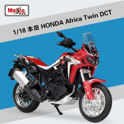 Maisto 1:18 Diecast Africa Twin DCT Sport Motorbike Alloy Metal Motorcycle Road Racing Model