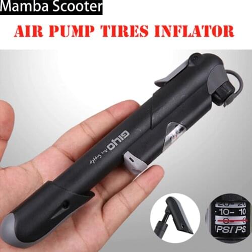 Mini Portable Cycling Air Pump Tires Inflator for Xiaomi Mijia M356 Electric Scooter Skateboard Tyres Air Pump for Ninebot Mini
