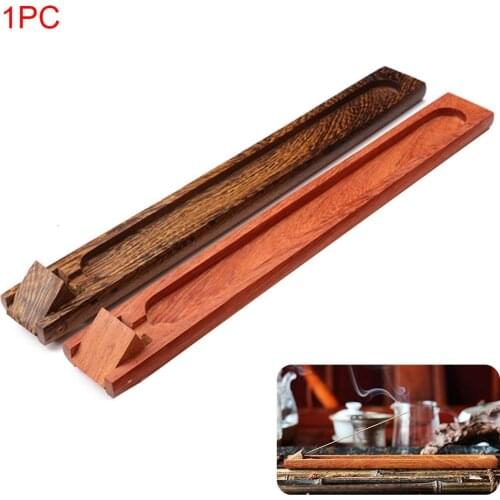 Gift Stick Base Aromatherapy Wooden Retro Style Small Decorative Home Pressure Relief Burner Incense Holder Teahouse Office Spa