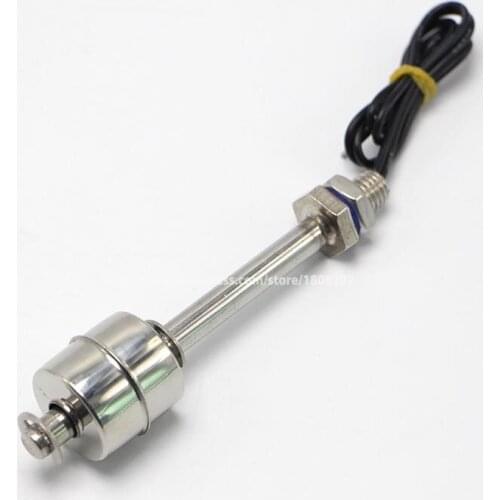 ZS10010 M10*100MM Normal Colsed Float Switch 304 Stainless Steel Liquid Water Level Sensor 100V 220V for Choose