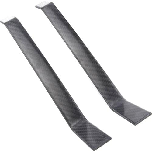 Fix Wing RC Airplane 3K Skid Carbon Fiber Landing Gear For 50 Class Aircraft Extra 330SC 20cc Profile Airplane