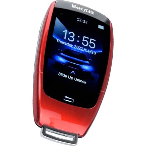 Button start stop car security alarm system auto keyless entry central lock door smart anti robbery protection gps output alarm