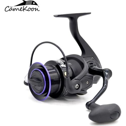 CAMEKOON BS4000-7000 Spinning Fishing Reel 5.2:1/4.9:1/4.1:1 Gear Ratio 7KG Max Drag Ultra Smooth Carp Fishing Reel