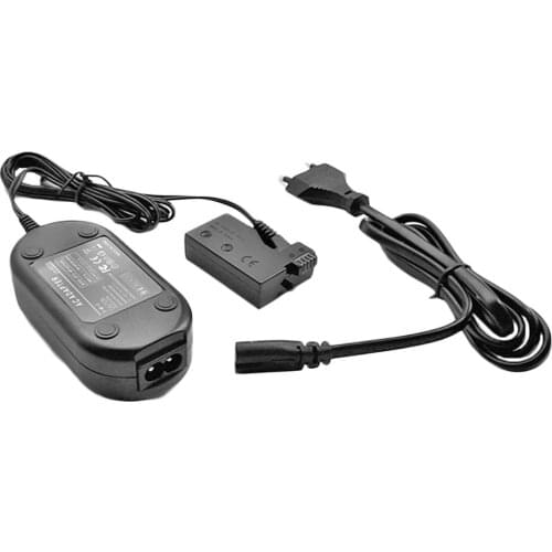 1pcs ACK-E8 Power Supply DR-E8 External Power Adapter for Canon 550D600D for Canon EOS Rebel T5i Charger Adapter ONLENY