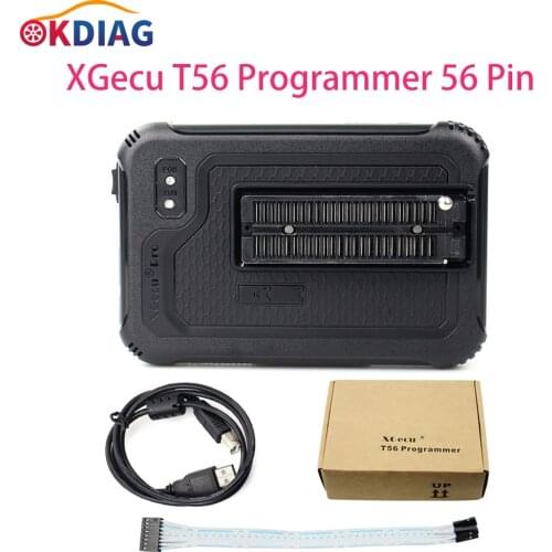 XGecu T56 Programmer 56 Pin Drivers ISP Support 20000+ ICs for PIC/NAND Flash/EMMC TSOP48/TSOP56/BGA48/63/64/100/153/162/169/221