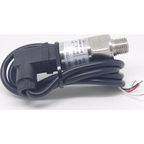 10/16/25/40bar 24VDC 1/4" NPT Output 0-5V/0-10V/4-20mA 316 Stainless Pressure Transmitter Sensor Oil Water Non-corrosive liquid
