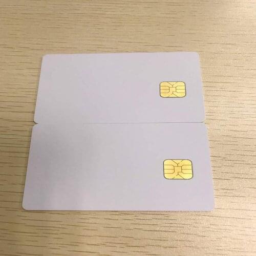 1000pcs/lot original SLE5528/4428 PVC Card ISO7816 original 4428 Chip Contact Smart IC Card