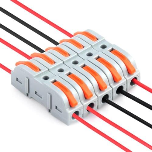 5/20/40Pcs Wire connector Conector PCT series quick connection terminal SPL-1 conductor electrical parallel wire