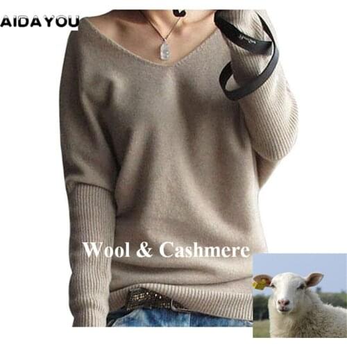 Женские кашемировые пуловеры AIDAYOU China At AliExpress