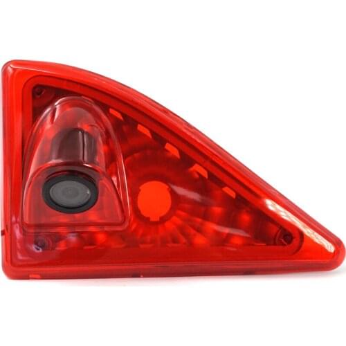 Car Reversing Rear view Brake Light Backup Camera for 2010-2016 Renault Master／Opel with 7 inch rearview mirror monitor optional