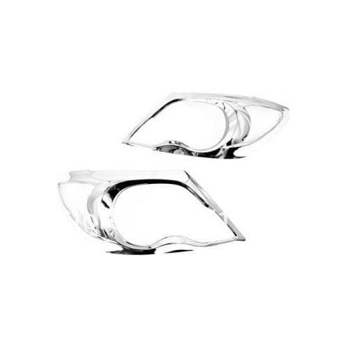 Car Styling Chrome Head Light Cover For Toyota Hilux Vigo 2005-2009