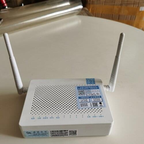 Freeshipping 5pcs ZTE F673a V9 Dual Band 4ge+1tel+2usb+Ac 5g Wifi Ont ONU Gpon English version OLT Second hand without power