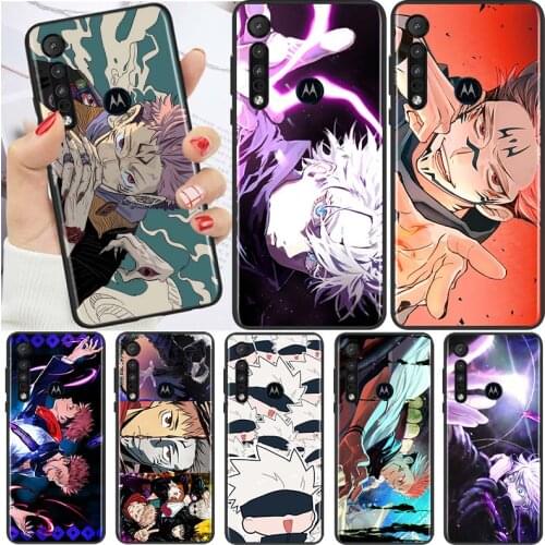 Jujutsu Anime Kaisen For Motorola G9 G8 G Edge One E7 E6 S 2020 E6i Power Lite Marco Hyper Fusion Plus Play Phone Case