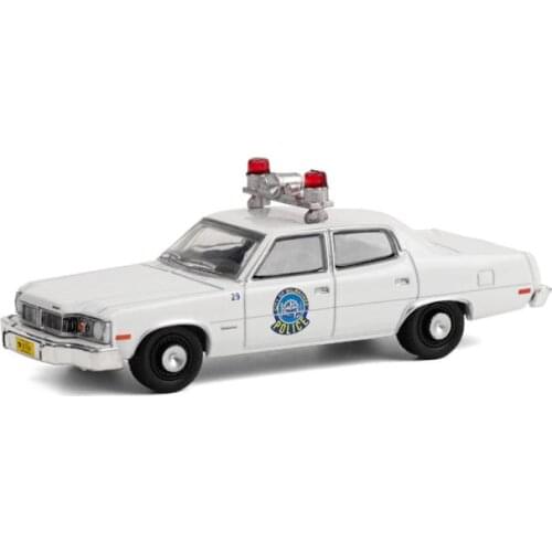 GreenLight 1:64 1974 AMC Matador White Alloy toy cars Metal Diecast Model Vehicles For Children Boys gift hot
