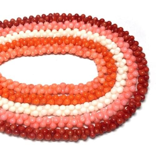 Artificial coral Beaded irregular shape isolation loose beads For jewelry making DIY bracelet necklace semi-finished accessorie